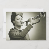 Woman in Soldier Uniform (Front)