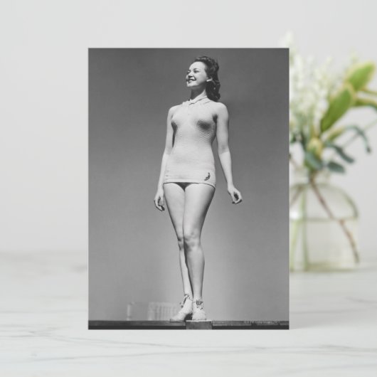 Woman in Swimsuit (Standing Front)