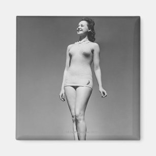 Woman in Swimsuit Magnet