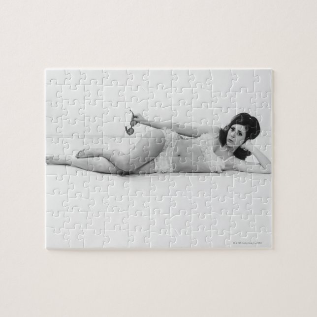 Woman in Swimwear Jigsaw Puzzle (Horizontal)