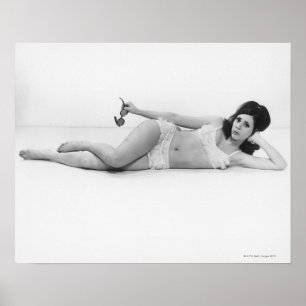 Woman in Swimwear Poster