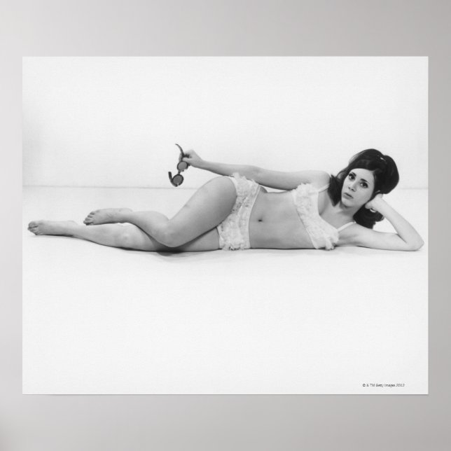 Woman in Swimwear Poster (Front)