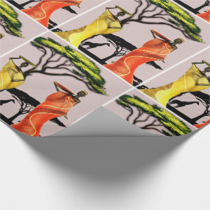 Woman in the Garden Wrapping Paper