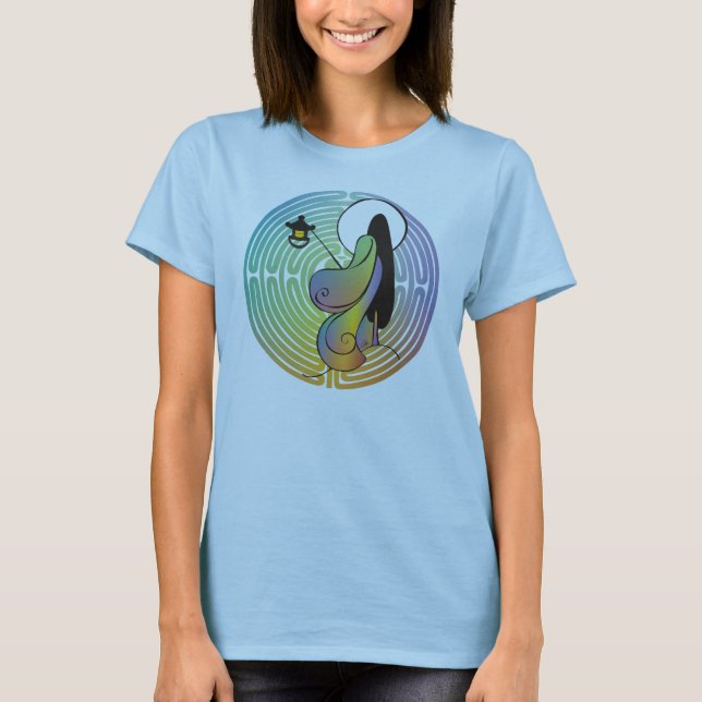 Woman in the Labyrinth T-Shirt (Front)