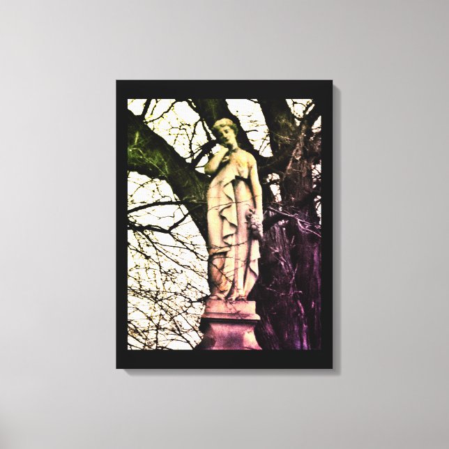 Woman in Winter  Canvas Print (Front)