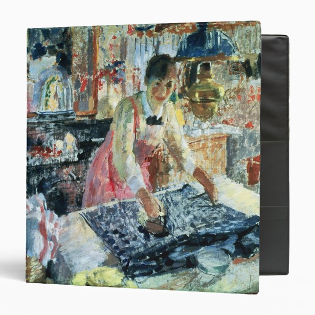Woman Ironing, 1912 Binder (Front/Inside)