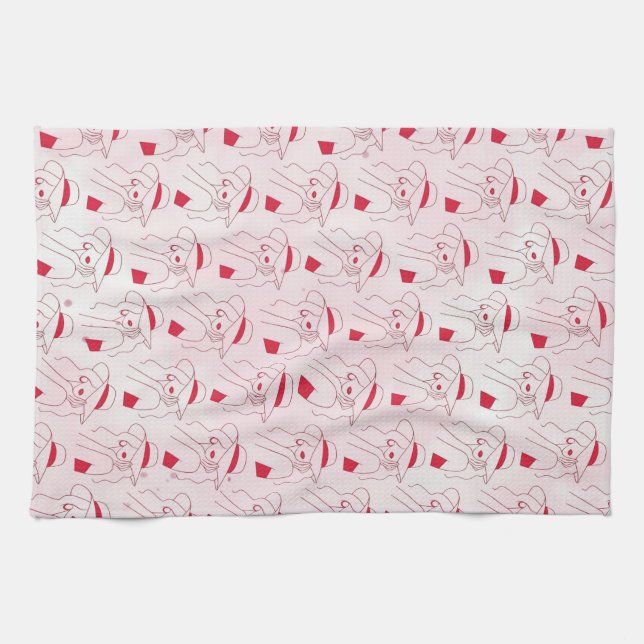 Woman Kitchen Towel (Horizontal)