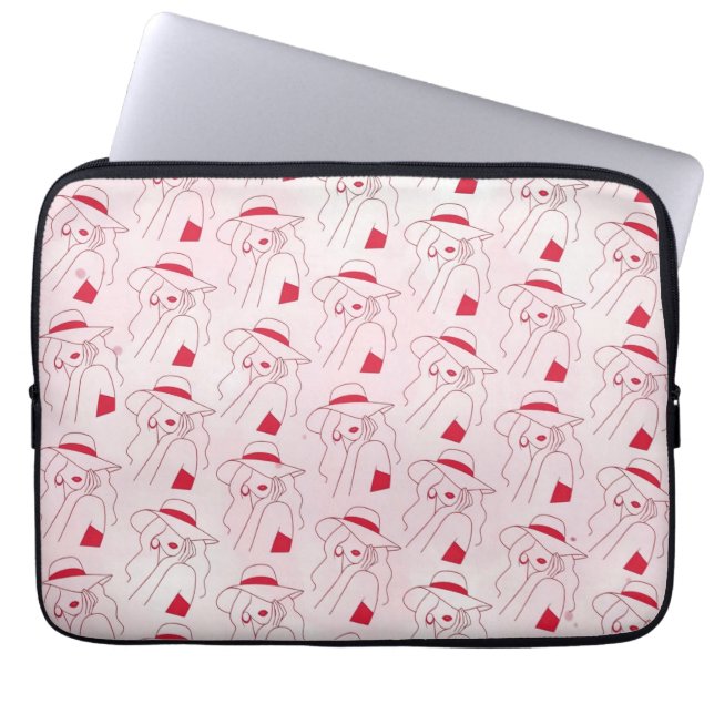Woman Laptop Sleeve (Front)