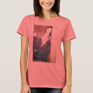 Woman Leaning With Cigarette T-Shirt
