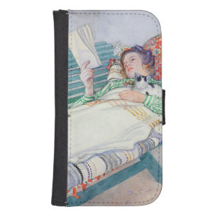 Woman Lying on a Bench, 1913 Phone Wallet