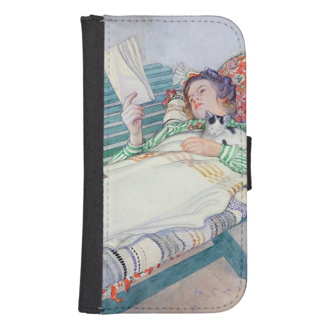 Woman Lying on a Bench, 1913 Samsung Galaxy Wallet Case (Front)