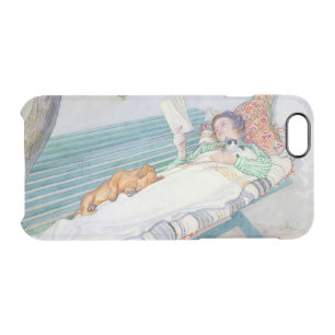 Woman Lying on a Bench, 1913 Clear iPhone 6/6S Case