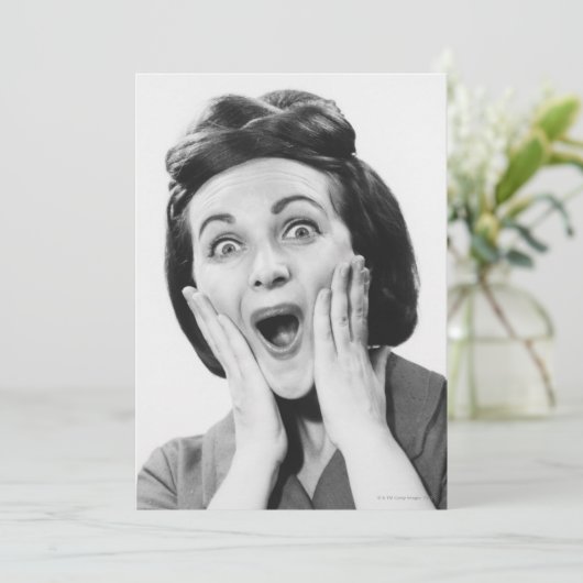 Woman Making Face (Standing Front)