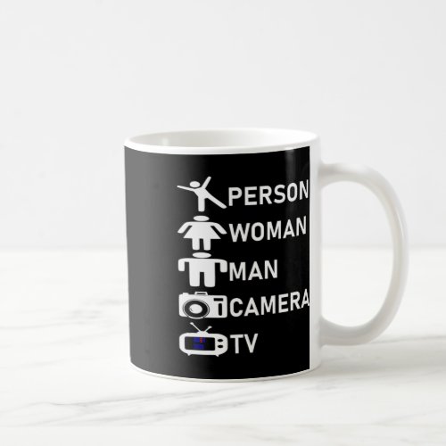Woman Man Camera Tv Go Vote 2020  Coffee Mug