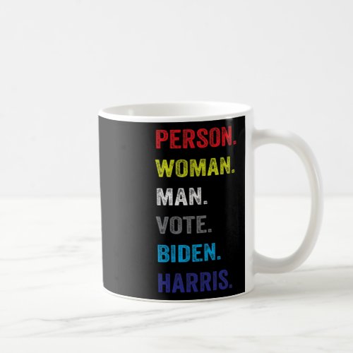 Woman Man Vote Biden Harris  Coffee Mug