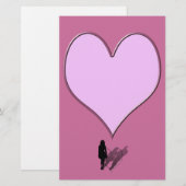 Woman Missing Man Silhouette (Front/Back)