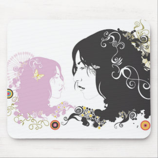 woman Mousepad