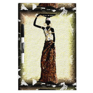 Woman of Africa Dry Erase Board