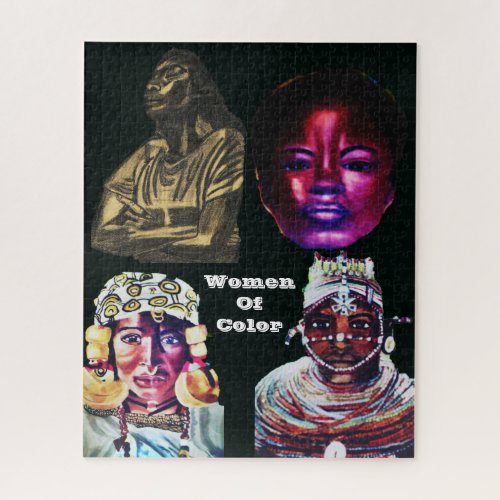 WOMAN OF COLOR JIGSAW PUZZLE