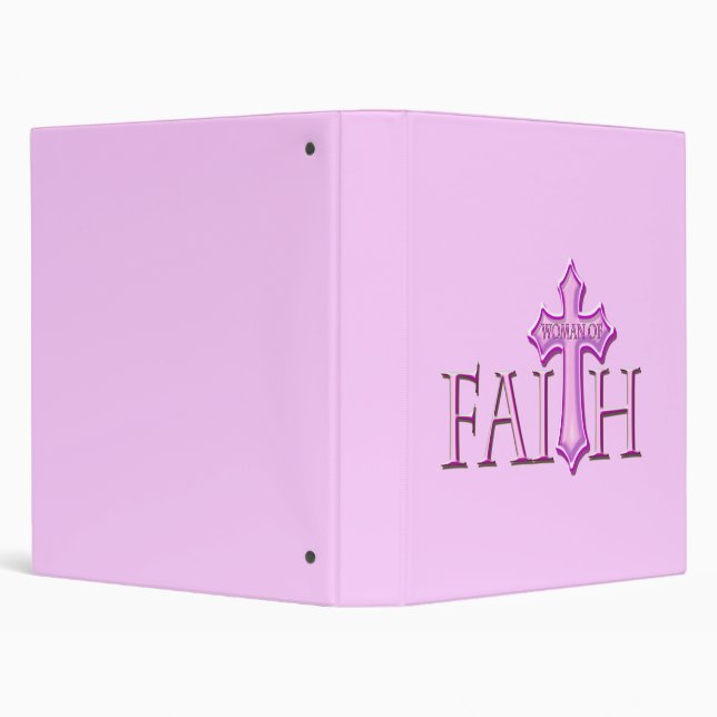 Woman of Faith 3 Ring Binder (Background)