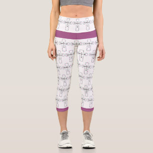 Woman of Faith Capri Leggings