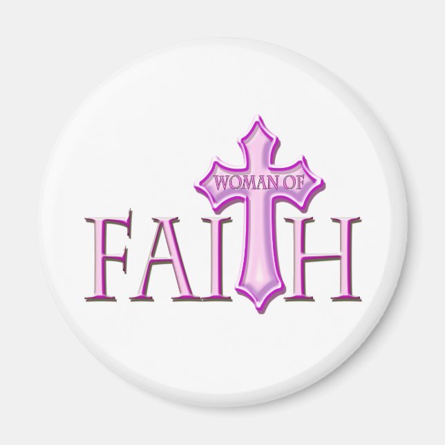 Woman of Faith Magnet (Front)