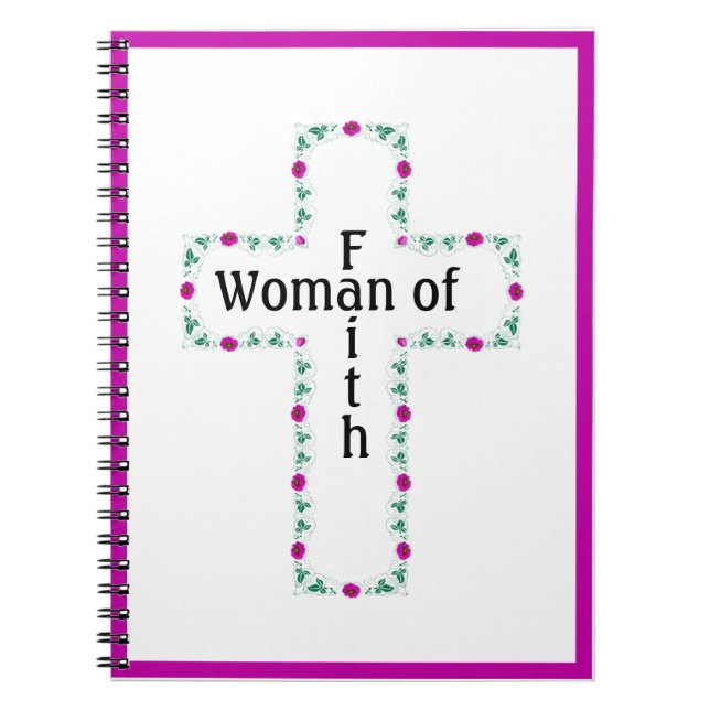 Woman of faith notebook (Front)