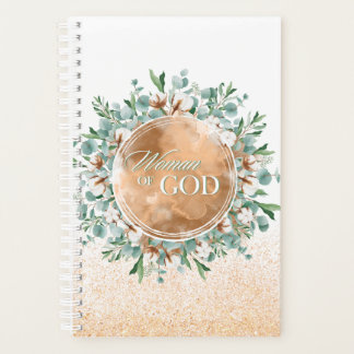 Woman of God in Brown Planner