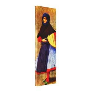 WOMAN OF KALOCSA IN WORK-DAY DRESS