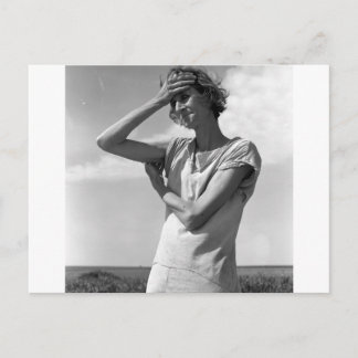 Woman of the High Plains Postcard