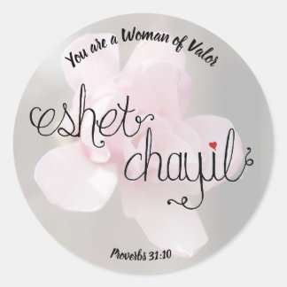Woman of Valor Stickers