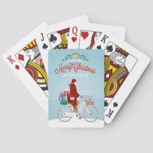 Woman on Christmas Cards