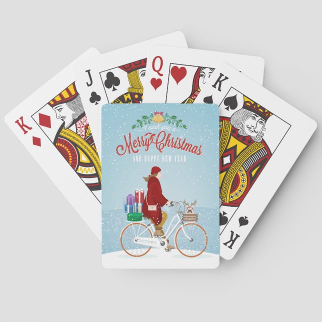 Woman on Christmas Cards (Back)