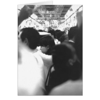 Woman on Subway Cards