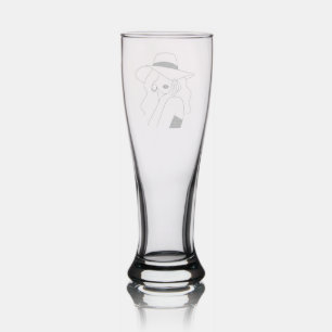 Woman Pilsner Glass