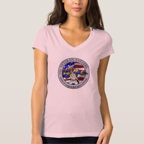 Woman Pink _ vet_er_uhn  fah_thers T_Shirt