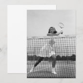 Woman Playing Tennis (Front/Back)