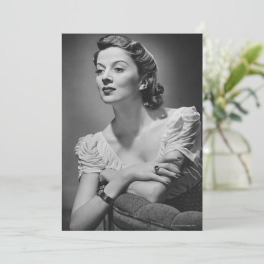 Woman Posing in Studio (Standing Front)