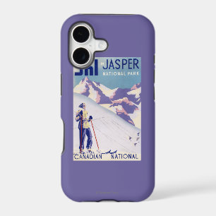 Woman Posing Open Slopes Poster iPhone 17 Case