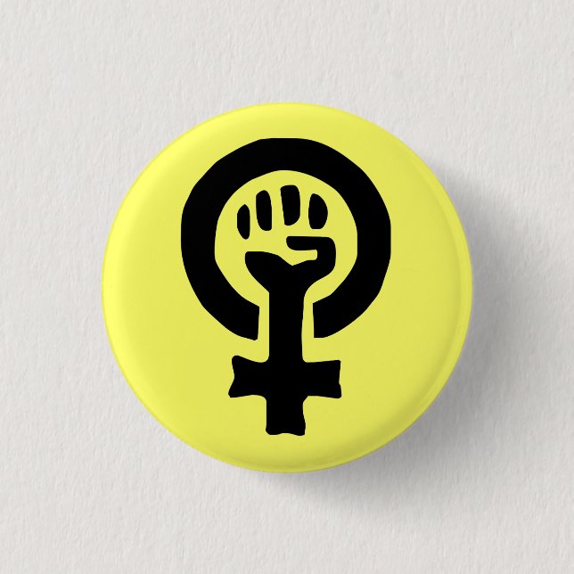 Woman Power Button (Front)