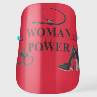 WOMAN POWER FACE SHIELD