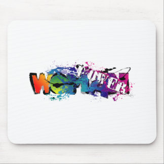 Woman Power Mouse Pad