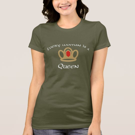 woman queen Mrs. Königin T-Shirt