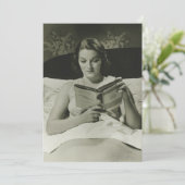 Woman Reading Book (Standing Front)