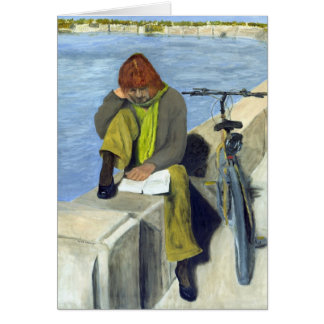 Woman Reading Cards