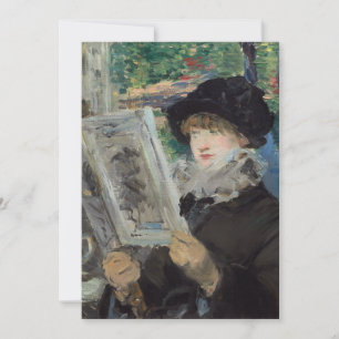 Woman Reading Édouard Manet