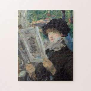 Woman Reading   Édouard Manet Jigsaw Puzzle