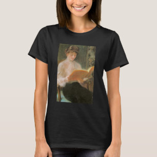 Woman Reading Vintage Art by Teodor Axentowicz T-Shirt