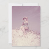 Woman Relaxing on Beach (Front)