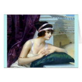 Woman Roman Colosseum painting (Front Horizontal)